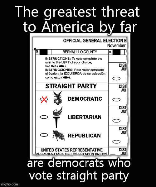 America's most dangerous demographic | image tagged in democrats | made w/ Imgflip meme maker