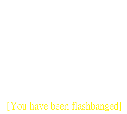 High Quality you have been flashbanged Blank Meme Template