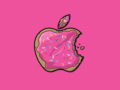 Apple Donut Blank Meme Template