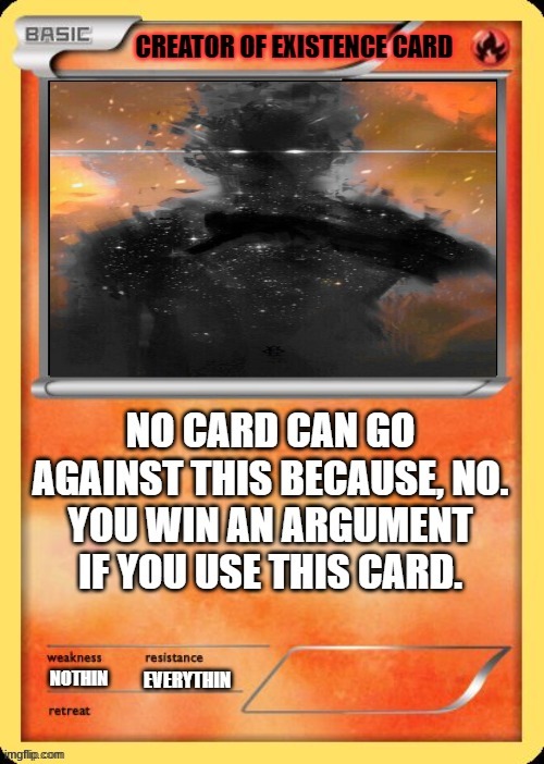 strongest card | image tagged in strongest card | made w/ Imgflip meme maker