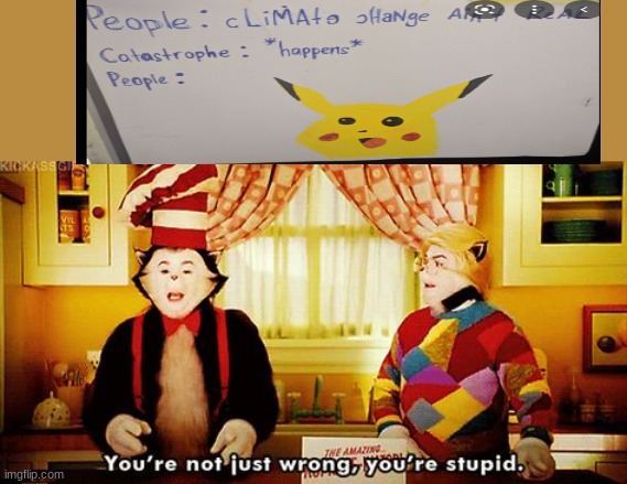 wow | image tagged in you're not just wrong you're stupid | made w/ Imgflip meme maker