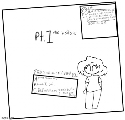 this is the game concept where almost everything takes place in my cringe ass oc world .-. | made w/ Imgflip meme maker