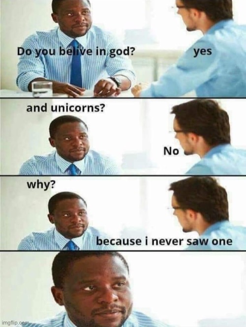 God vs. unicorns | image tagged in god vs unicorns | made w/ Imgflip meme maker