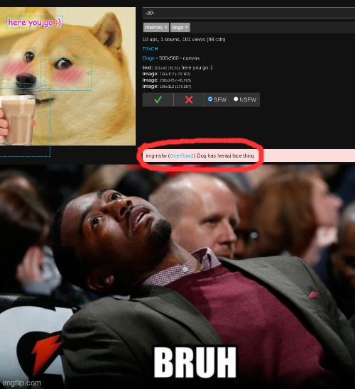 image tagged in bruh | made w/ Imgflip meme maker
