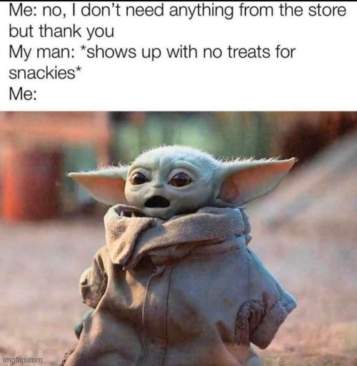 image tagged in baby yoda | made w/ Imgflip meme maker