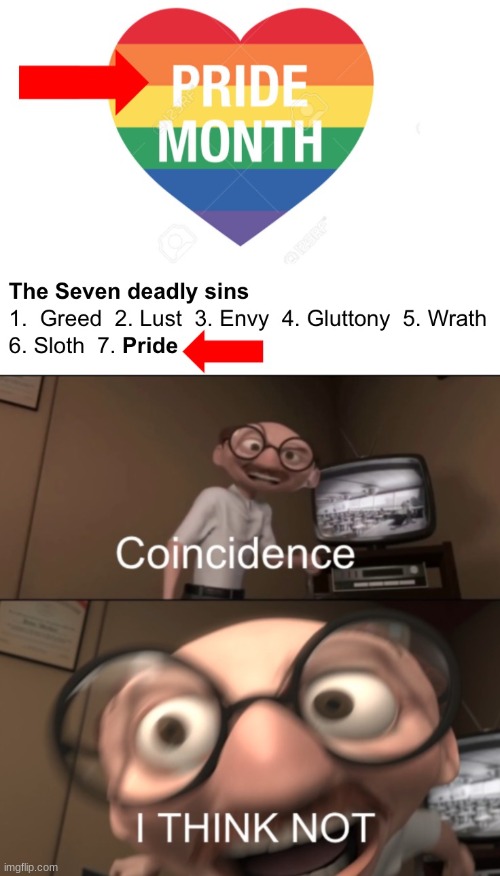 Pride month your not slick | image tagged in funny,memes,coincidence i think not | made w/ Imgflip meme maker