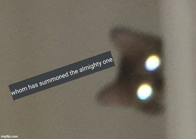 Whom has summoned the almighty one II: Terror | image tagged in whom has summoned the almighty one ii terror | made w/ Imgflip meme maker
