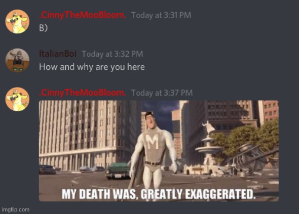 i deleted my account and got it restored lmao | made w/ Imgflip meme maker
