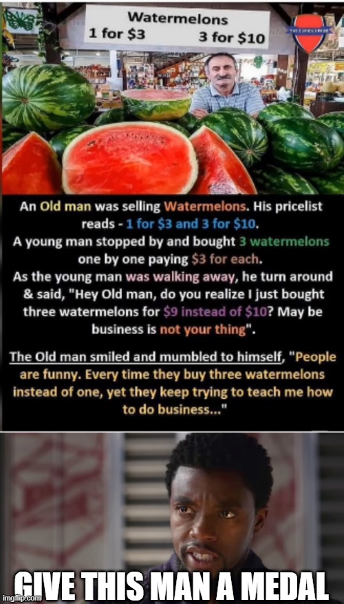 He should get a nobel prize | GIVE THIS MAN A MEDAL | image tagged in give this man | made w/ Imgflip meme maker