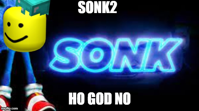 sonk and joe mama2 | SONK2; HO GOD NO | image tagged in sonk,dank memes | made w/ Imgflip meme maker