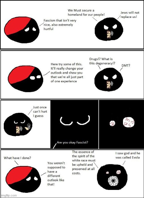 esoteric fascism is just like racist spiritual Nazis | made w/ Imgflip meme maker