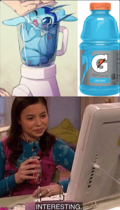 NICE | image tagged in icarly interesting,memes,unfunny | made w/ Imgflip meme maker