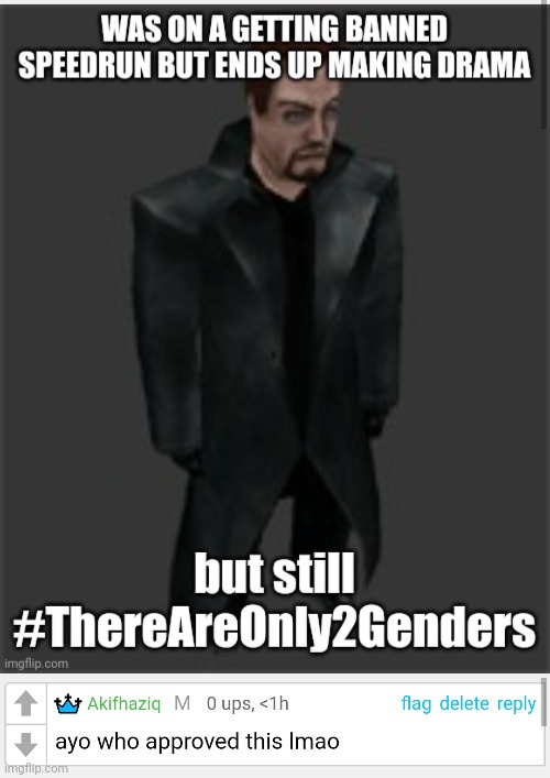 hope its not gonna spark up more drama (hakburger is the one who reapproved this btw) | made w/ Imgflip meme maker