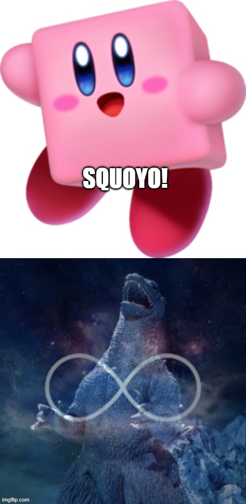 SQUOYO! | image tagged in april fools joke,infinite laughing godzilla | made w/ Imgflip meme maker