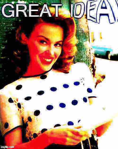 Kylie great idea deep-fried 1 Blank Meme Template