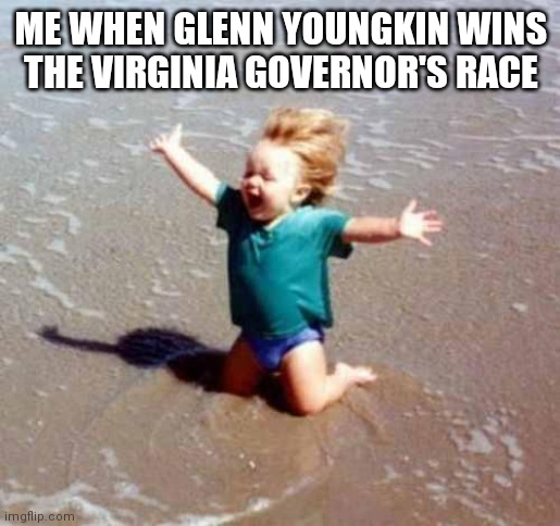 Celebration | ME WHEN GLENN YOUNGKIN WINS THE VIRGINIA GOVERNOR'S RACE | image tagged in celebration | made w/ Imgflip meme maker