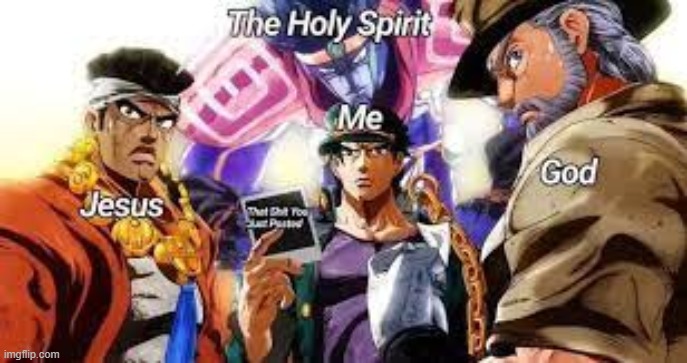 new meme temp | image tagged in jojo | made w/ Imgflip meme maker