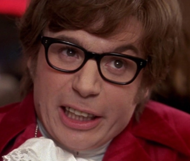 High Quality Austin Powers' Facial Expression 2 Blank Meme Template