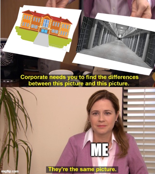 there the same image | ME | image tagged in there the same image | made w/ Imgflip meme maker