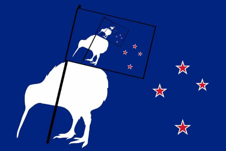 Kiwi flag Blank Meme Template