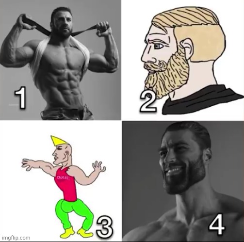 vote for your favourite chad |  2; 1; 3; 4 | image tagged in chad,election | made w/ Imgflip meme maker