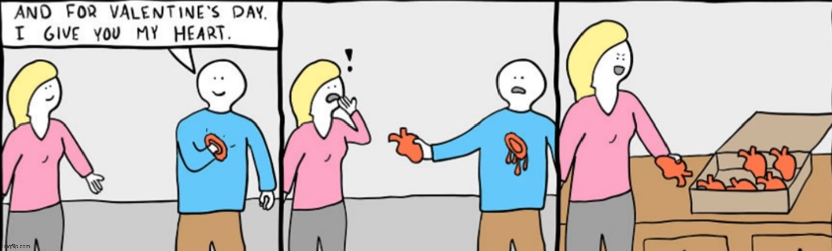 happy valentine | image tagged in comics | made w/ Imgflip meme maker