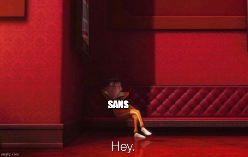 Vector | SANS | image tagged in vector | made w/ Imgflip meme maker