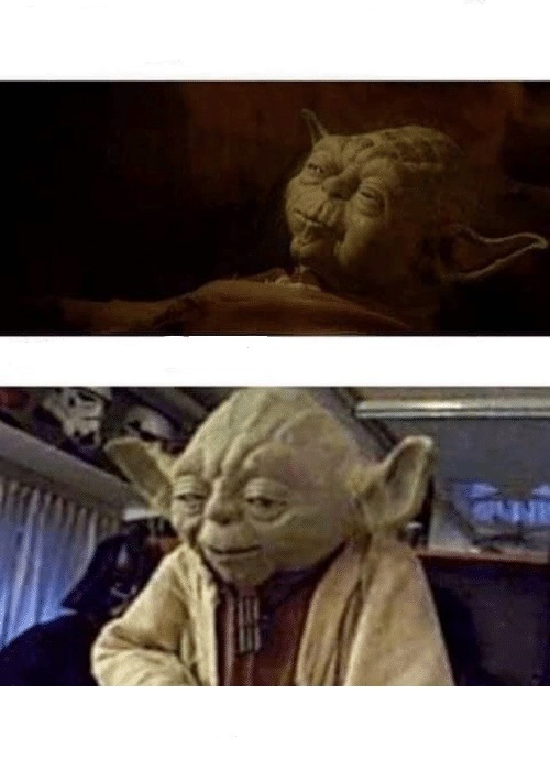 Yoda olives Blank Meme Template