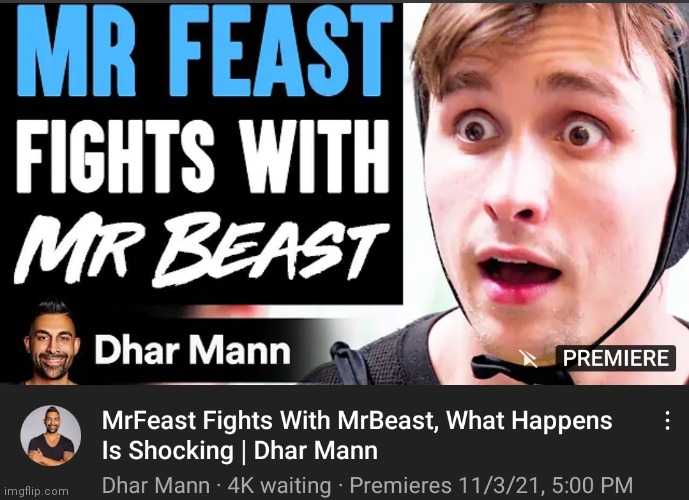 Mrbeast shocked - Imgflip