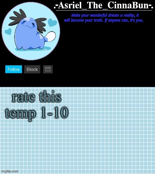 Cinna's Beta Wooper Temp :) | rate this temp 1-10 | image tagged in cinna's beta wooper temp | made w/ Imgflip meme maker