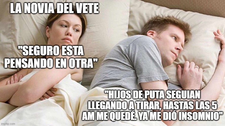 LevierZ meme 004 - Dejen de querer tirar en el banner hdp | LA NOVIA DEL VETE; "SEGURO ESTA PENSANDO EN OTRA"; "HIJOS DE PUTA SEGUIAN LLEGANDO A TIRAR, HASTAS LAS 5 AM ME QUEDÉ. YA ME DIÓ INSOMNIO" | image tagged in epic seven,levierz | made w/ Imgflip meme maker