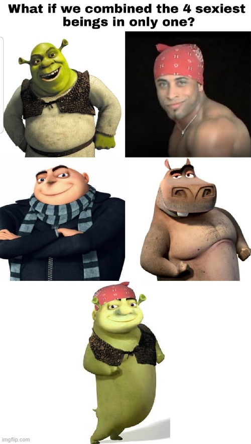 Shrexy | image tagged in demisexual_sponge | made w/ Imgflip meme maker