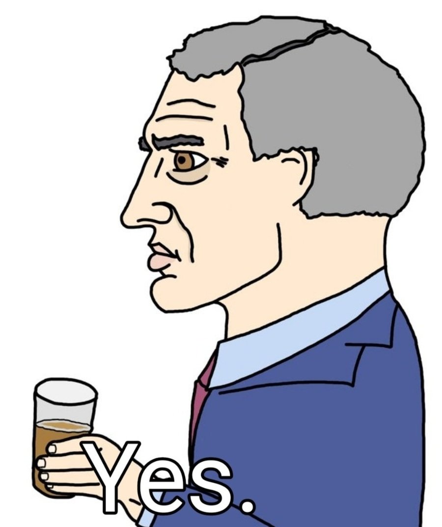 High Quality Nigel Farage yes Blank Meme Template