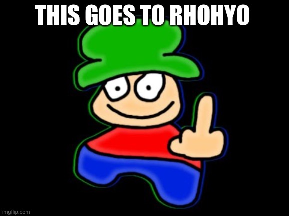THIS GOES TO RHOHYO | image tagged in bambi | made w/ Imgflip meme maker