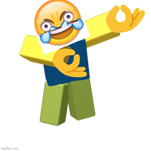 r | image tagged in roblox dab,roblos | made w/ Imgflip meme maker