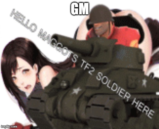 helo | GM | image tagged in helo | made w/ Imgflip meme maker