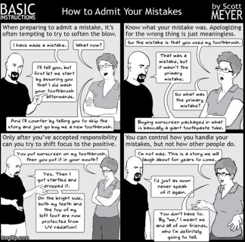 Basic Instructions (Yes I didn’t make it but I couldn’t find his socials to give him credit) | image tagged in comics,basic instructions,funny,memes,true,scott meyer | made w/ Imgflip meme maker
