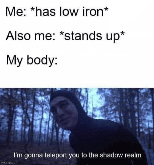 I’m gonna teleport you to the shadow realm. | image tagged in memes,funny,dark humor,teleport,shadow realm,lmao | made w/ Imgflip meme maker