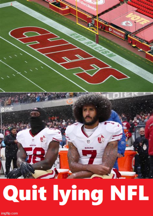 NFL End Racism? - Imgflip