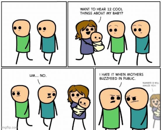 Buzzfeed | image tagged in comics/cartoons,comics,cyanide and happiness,cyanide,baby,buzzfeed | made w/ Imgflip meme maker