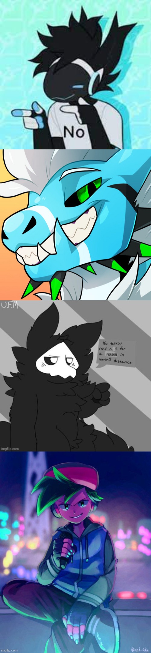 image tagged in protogen no point,puro vore | made w/ Imgflip meme maker