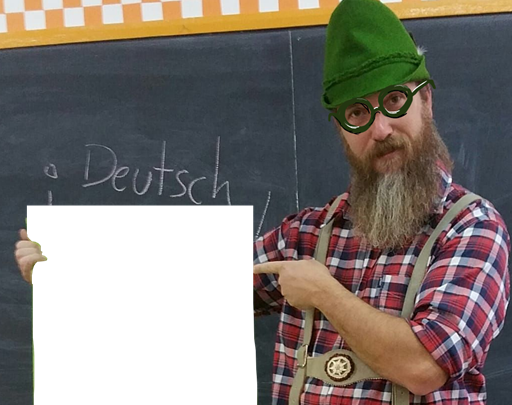 High Quality German Teacher Blank Meme Template