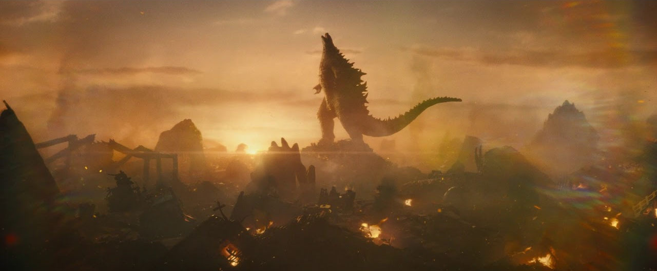 High Quality Godzilla victory roar Blank Meme Template