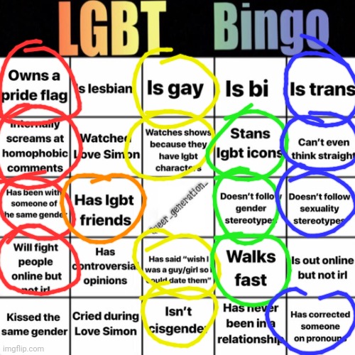 GAY GAY GAY ACROSS THE BOARD!!! And i havemt seent Love, Simon or Love, Victor yet | image tagged in lgbtq bingo,gay,gay pride,lgbtq | made w/ Imgflip meme maker