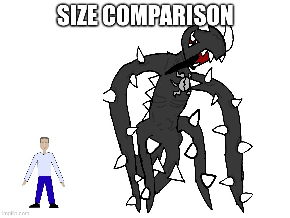 SIZE COMPARISON | made w/ Imgflip meme maker