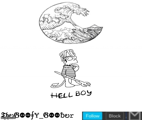 TheGoofy_Goober's Announcement Template Blank Meme Template