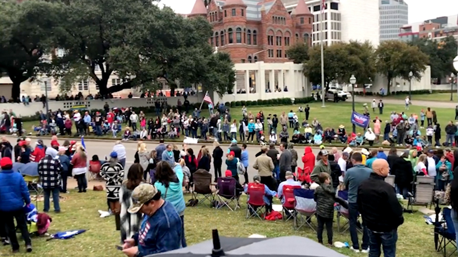Qanon in Dallas | image tagged in qanon in dallas | made w/ Imgflip meme maker