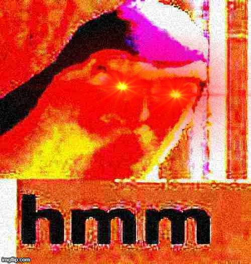 Buzz Lightyear hmm deep-fried with laser eyes | image tagged in buzz lightyear hmm deep-fried with laser eyes | made w/ Imgflip meme maker