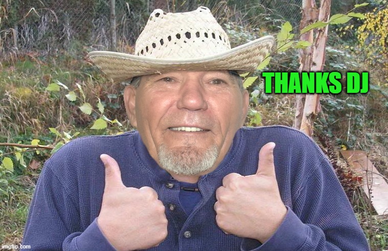 THANKS DJ | image tagged in el-kewlew | made w/ Imgflip meme maker