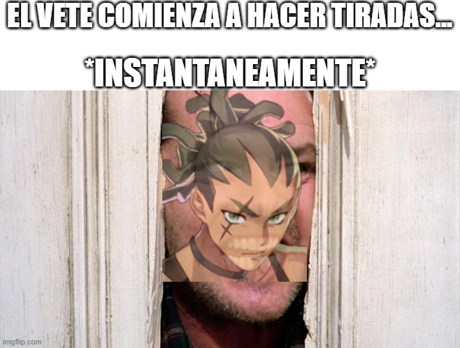 LevierZ meme 006 - Ains | EL VETE COMIENZA A HACER TIRADAS... *INSTANTANEAMENTE* | image tagged in epic seven,levierz | made w/ Imgflip meme maker